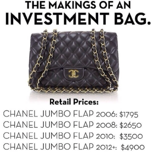 Chanel classic jumbo medium small flap bag Lust4labels 2